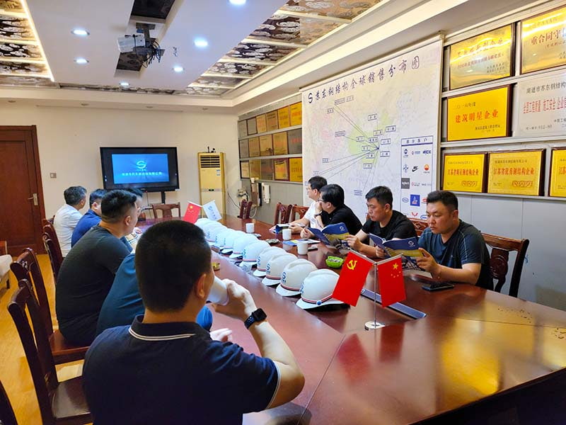 President Bai Jianguang of MCC came to inspect