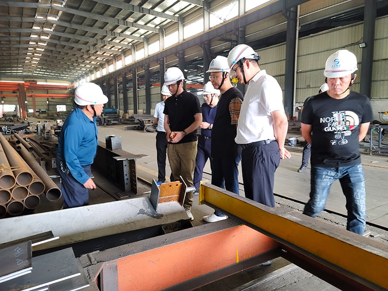 President Bai Jianguang of MCC came to inspect