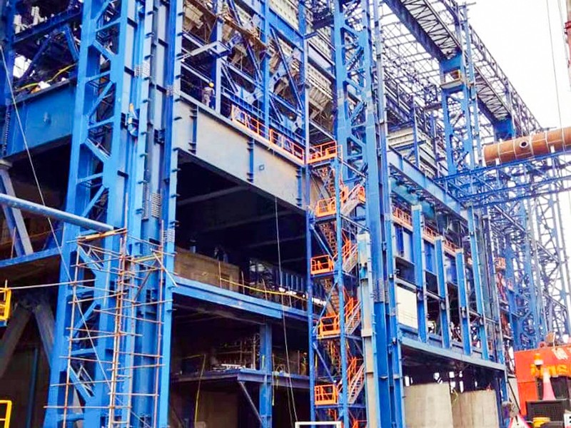 Power Plant Steel Structure