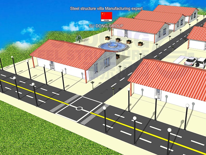 Steel Structure Villa Renderings