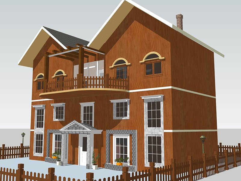 Steel Structure Villa Design Drawings