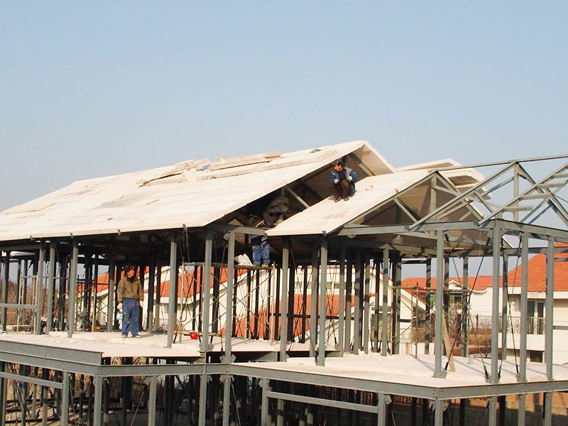  Steel Structure Villa Construction Drawings