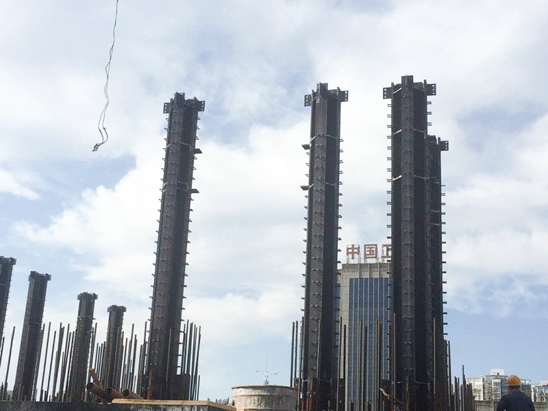 Steel Reinforced Concrete Columns for Wujiang Mingzhu City