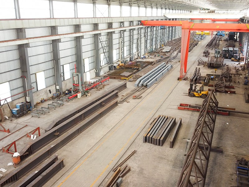 Trusses for Qutang Middle School Gymnasium